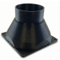 76.2mm (3") duct reducer for 120mm Simracing Simhub fan