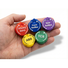 Rotary potentiometer cap for Custom button box
