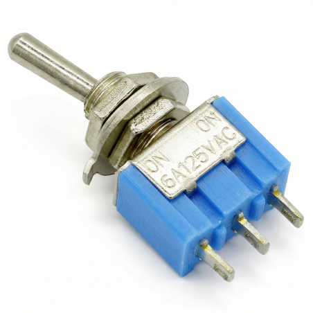Mini mts 102 Interruptor basculante de 3 pines spdt on on