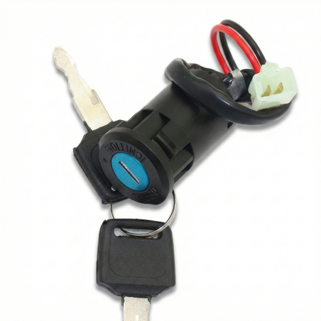 Universal contact starter key 25mm 2 wires on/off