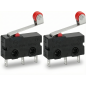 3-pin microswitch with limit switch 3-pin microswitch with limit switch