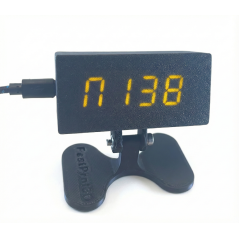 Configurable 4 LED digital display with Simhub TM1637 0.56"