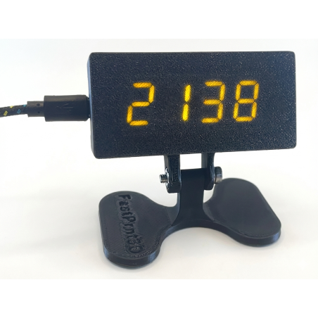 Configurable 4 LED digital display with Simhub TM1637 0.56"
