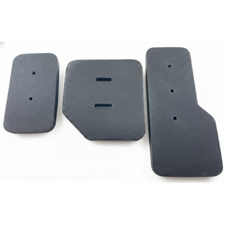 Compatible pedal plates for Fanatec CSL