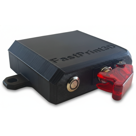 Boîte d'urgence Fanatec DD1: Sécurisez votre configuration de jeu avec notre bouton d'arrêt d'urgence Plug and Play (2M RJ12)