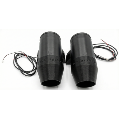 Simulateur de vent 1 ou 2 ventilateurs Turbine 3" 75mm Kit PC