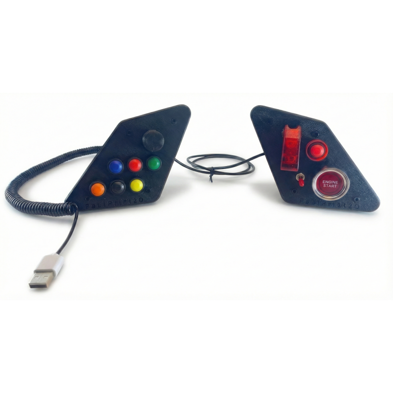 Button Box Frontmontage für SimLab P1X Plug And Play