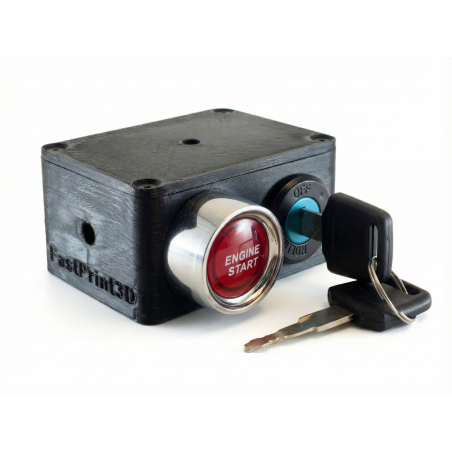 One-Position On/Off Start Key with Engine Start Plug and Play Button