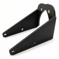 92 mm Dashboard front bracket for DDU Simagic Alpha Evo - quick, customizable attachment