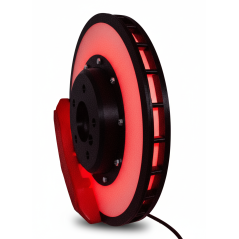 Disco freno personalizzato controllato da SimHub - temperatura sincronizzata con il disco